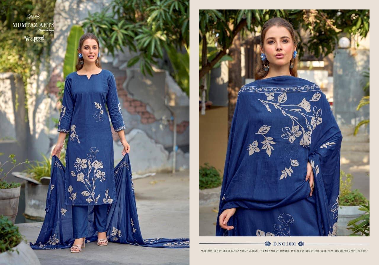   SATHVIKA BY MUMTAZ ARTS 1001 TO 1005 Series Beautiful Festive Suits Stylish Fancy Colorful Casual Wear & Ethnic Wear VISCOSE JAM DIGITAL PRINT Dresses At Wholesale Price